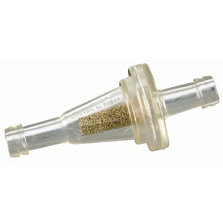 Filtro Transparente de Gasolina de malha de Bronze Poroso - K&N