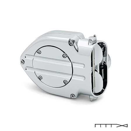 Filtro de Ar Modelo Hypercharger - Cromado - Sportster 2007 - 2019