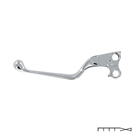 Manete Cromado da Embreagem para Harley Davidson 1996 - 2017 - Drag Specialties