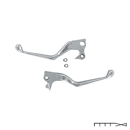 Manete Cromado - Sportster 2004 à 2013 - Drag Specialties