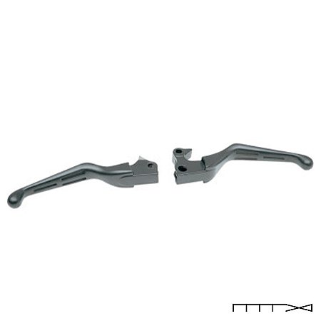 Manete Preto para Sportster 2004 - 2013 - Drag Specialties