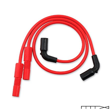 Cabo de Vela de Alta Performance - Vermelho - Touring 2009 - 2016 - Accel