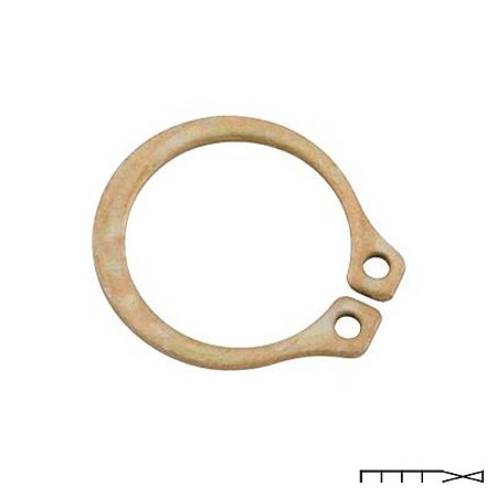 Anel de Retenção da Haste do Câmbio - Dyna 91 à 17/ Softail e Touring 91 à 23 - Eastern Parts