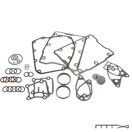 Kit de Juntas do Motor Cam Service - Dyna 99 à 17 / Softail 00 à 17 / Touring 99 à 16 - Cometic Gaskets