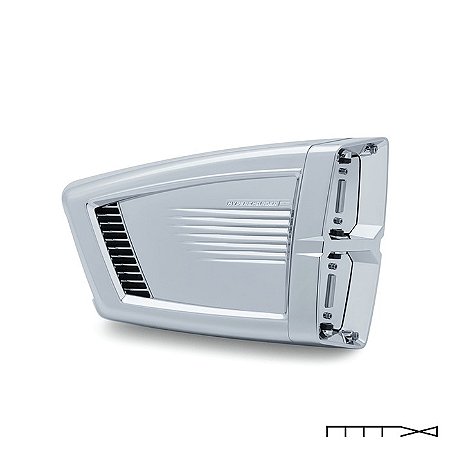 Filtro de Ar Modelo Hypercharger ES - Cromado - Acelerador Eletrônico p/ Touring 2017 - 2021