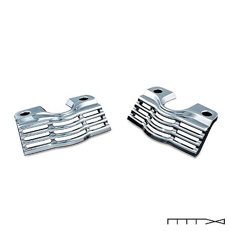 Acabamento para o Conector da Vela - Cromado - Touring 1999 - 2015
