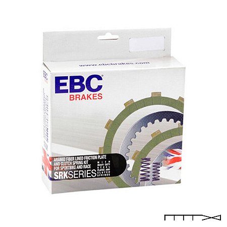 Kit de Discos e Separadores de Embreagem Race Performance SRK Series - Softail 2018 - 2024