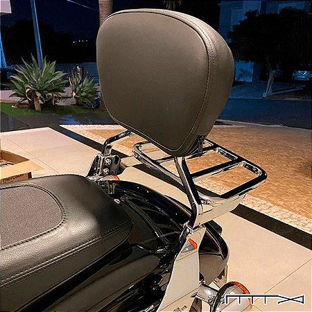 Sissy Bar Destacável Cromado Rasante Fat Boy / Breakout 2018+ (Maciço)