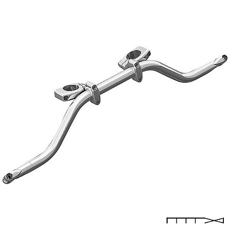 Suporte para Apoio Extra para os Pés - Dyna 1991 - 2013
