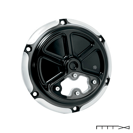 Tampa da Primária Modelo Clarity - Mesclada - Roland Sands Design - Sportster 2004 - 2019