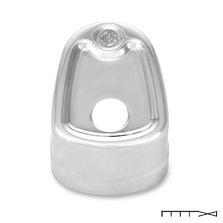 Tampa da Ignição Modelo Smooth – Cromado – Touring 2014-2020 – Performance Machine
