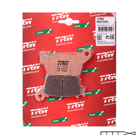 Pastilha de Freio Traseira - Suzuki GSX-R 1000 2009 - 2020 - TRW