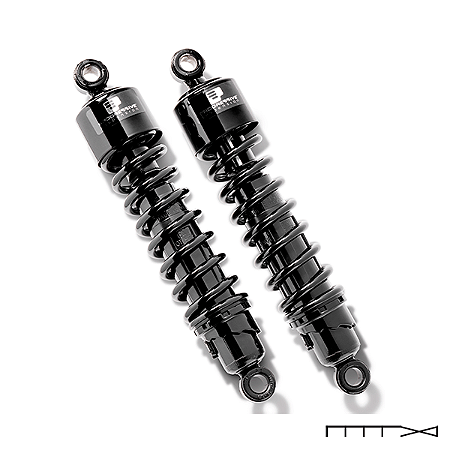 Amortecedor Traseiro Progressive Suspension - 13.5´´ Standard Duty - Preto - Sportster 2008 - 2020