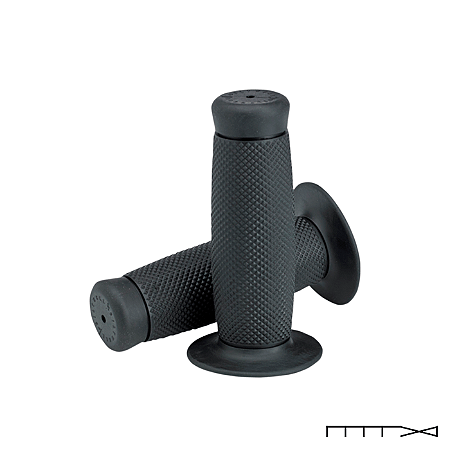 Manopla Modelo Renegade - 7/8" Polegadas Universal - Preta - Biltwell
