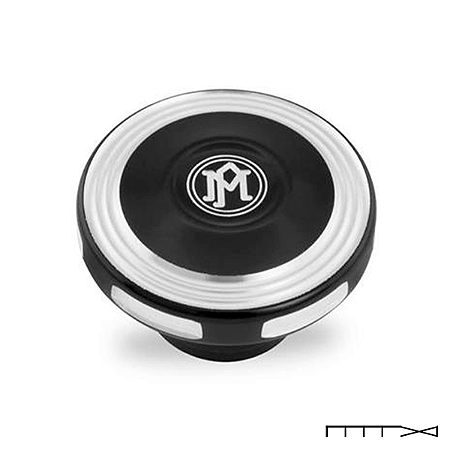 Tampa do Tanque de Combustível Merc - Mesclado - Harley Davidson 1996 - 2018 - Performance Machine