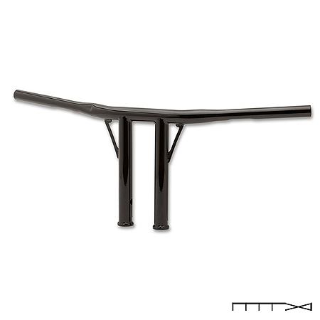 Guidão Jail Bar 10´´ - Preto - Sportster 2016 - 2020 - Burly Brand