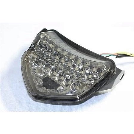 Lanterna Em Leds Integrada Com Pisca - Gsxr 750 2004 - 2005 - Ledslight