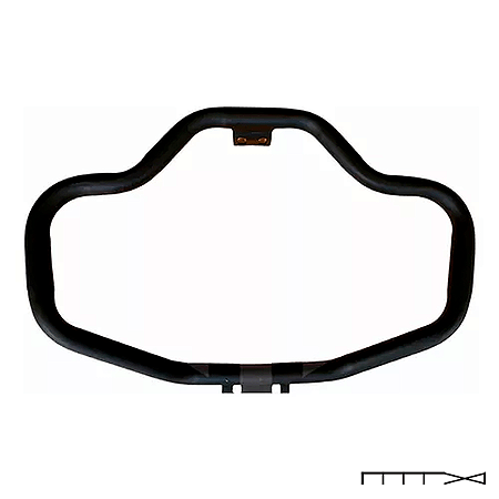 Protetor de Motor Moustache Preto Fosco Rasante - Sportster 883 Tds. Anos