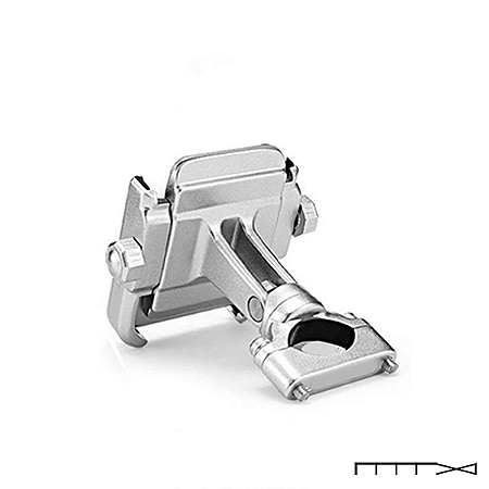 Suporte Universal de Celular Alúminio - Prata - CH Parts