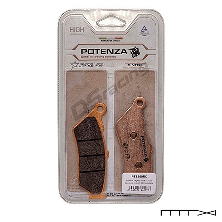Pastilha de freio Traseira Potenza - BMW R1250GS