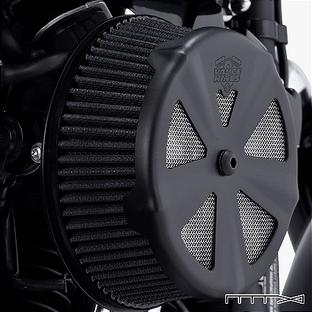 Acabamento Vazado Preto para VO2 Naked Air - Vance & Hines
