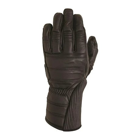 Luva Masculina De Couro - Judge - Preta - Grande - Roland Sands Design