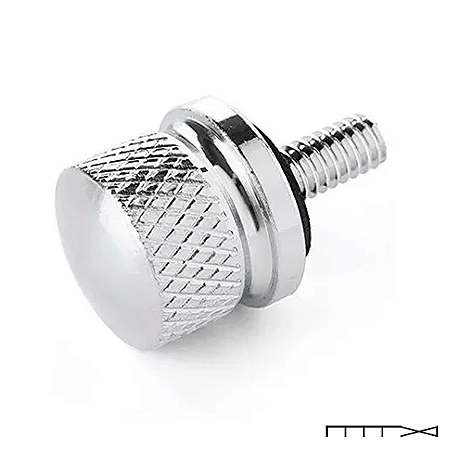 Parafuso do Banco na Cor Cromada