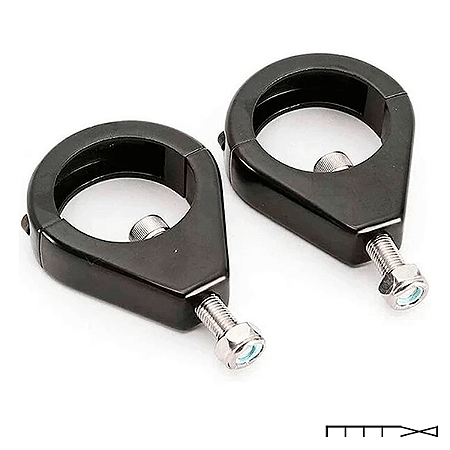 Realocador de pisca preto - CH Parts