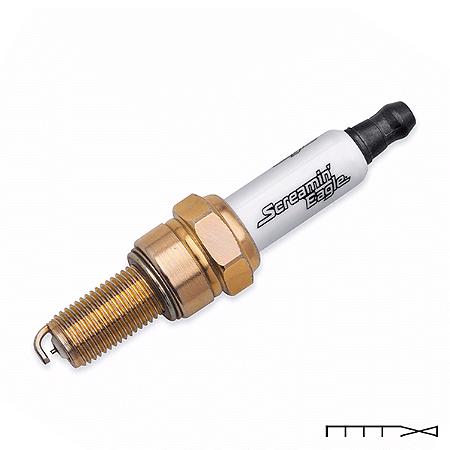 Vela de Ignição - Iridium para Harley-Davidson com motor Milwaukee Eight M8 - Screaming Eagle (4 PEÇAS)