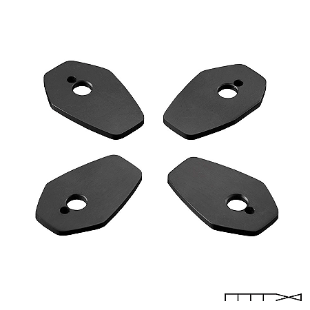 Adaptador para Mini Pisca Rizoma - Preto - Zx-6R 2009 - 2013 E Modelos Suzuki - Rizoma