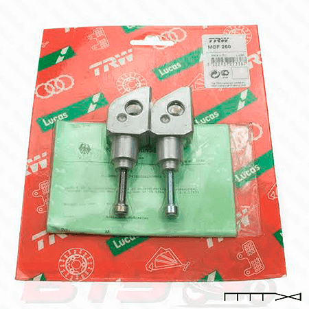 Adaptador para Pedaleira Diant. & Tras. Trw (Par) - Mods. Triumph