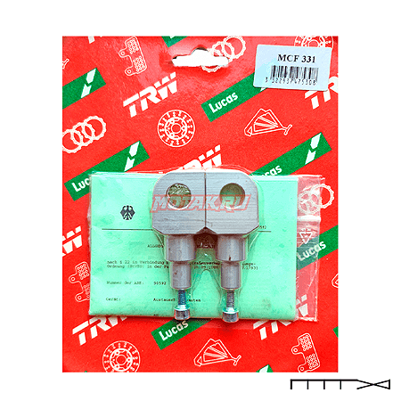 Adaptador para Pedaleira Diant. Trw (Par) - Mods. Kawasaki