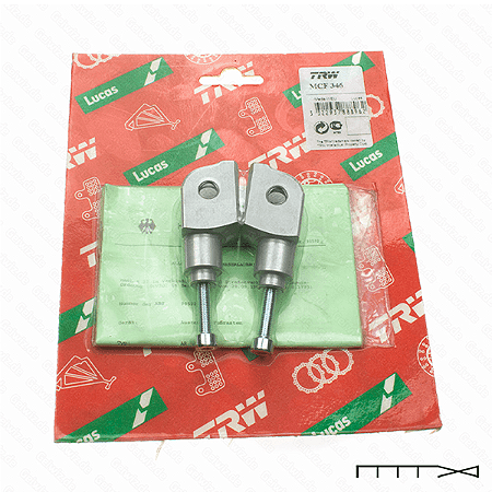 Adaptador para Pedaleira Diant. Trw (Par) - Mods. Suzuki