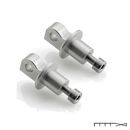 Adaptador para Pedaleira Dianteira Rizoma (Par) - BMW R Nine T 2017- 2023