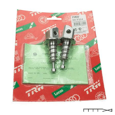 Adaptador para Pedaleira Tras. Trw (Par) - Mods. Honda