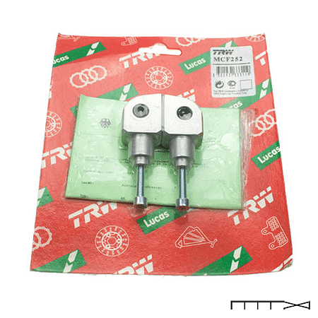 Adaptador para Pedaleira Tras. Trw (Par) - Mods. Yamaha