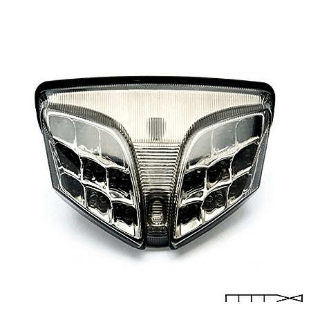 Lanterna Em Leds Integrada Com Pisca - Gsxr 750 2008 - 2009 - Ledslight