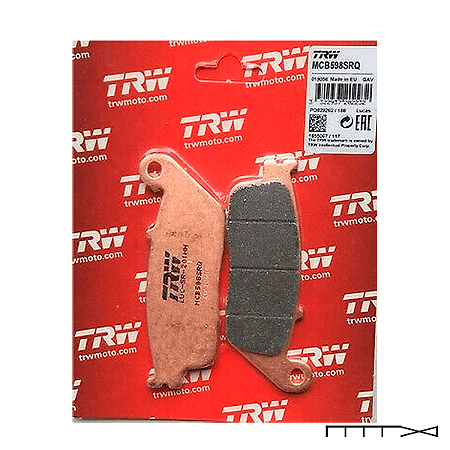Pastilha de Freio Dianteira Trw Lucas - Honda / Kawasaki / Suzuki / Triumph / Yamaha