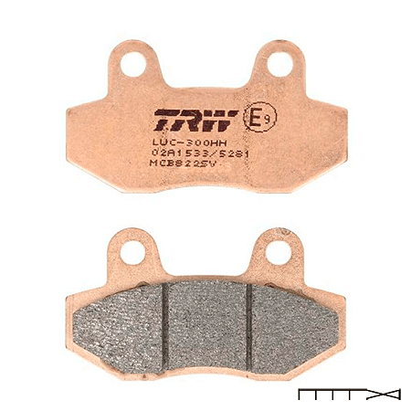 Pastilha de Freio Sinterizada Dianteira - Hyosung - TRW