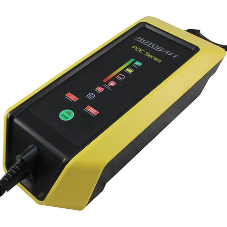 Carregador de Bateria Inteligente de 9 etapas Motobatt PDC Series 12v. 2.0amp. Lithium