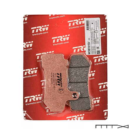 Pastilha de Freio Dianteira Trw Lucas - Harley Davidson