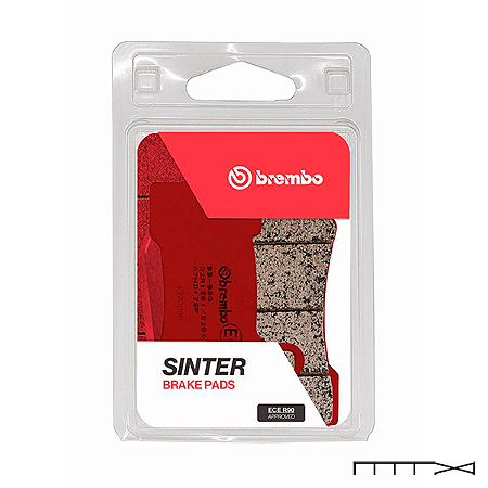 Pastilha de Freio Tras. Sinterizada - Brembo - HD Touring 2008-2023/V-Rod 2006-2017
