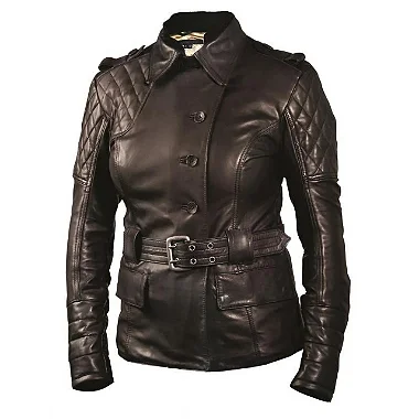 Jaqueta Feminina de Couro - Oxford - Preta - Roland Sands Design