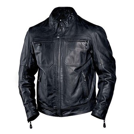 Jaqueta Masculina de Couro - City - Preta - Roland Sands Design