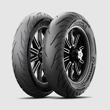 Pneus Michelin Commander III SPORTSTER 883 - 100/90B-19 (Diant) e 150/80B-16 (Tras) - Par
