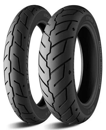 Pneus Michelin Scorcher 31 ULTRA ELECTRA GLIDE - 130/80B-17 (Diant) e 180/65B-16 (Tras) - Par