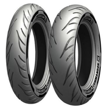 Pneus Michelin Commander III DYNA SUPER GLIDE, STREET BOB, LOW RIDER - 100/90B-19 (Diant) e 160/70B-17 (Tras) - Par