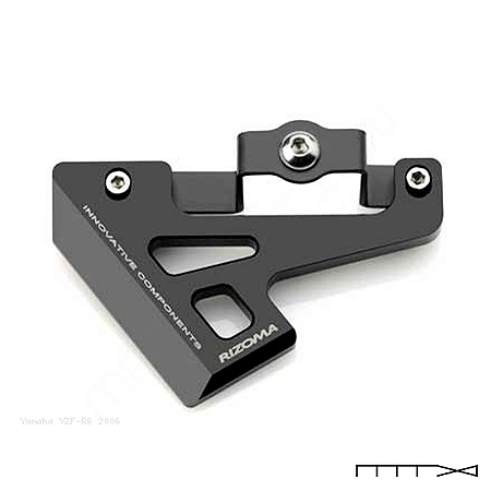 Protetor do Pé para Yamaha Yzf R6 - Rizoma  - Cor Preto