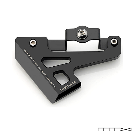 Protetor do Pé para Kawasaki Zx-6R, Zx-10R - Rizoma  - Cor Preto