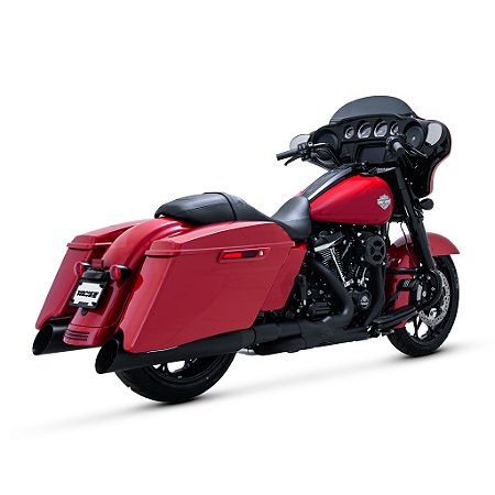 Sistema de Curvas e Junção Power Duals Preto Touring 2017 - 2023 - Vance & Hines